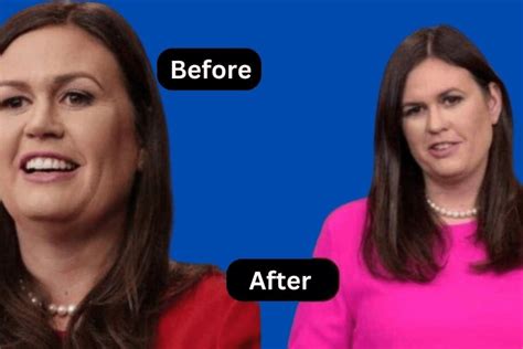 From 156 to 106 pounds: How Sarah Huckabee Sanders。